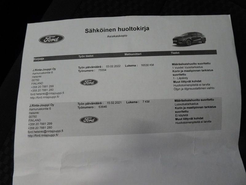 Ford Puma vaihtoauto