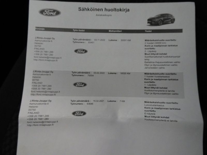 Ford Puma vaihtoauto