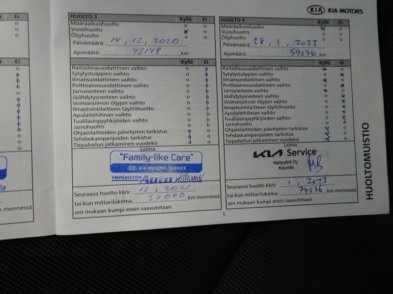 Kia Rio vaihtoauto