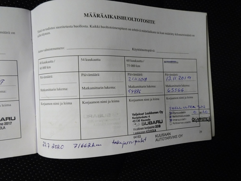 Subaru Impreza vaihtoauto