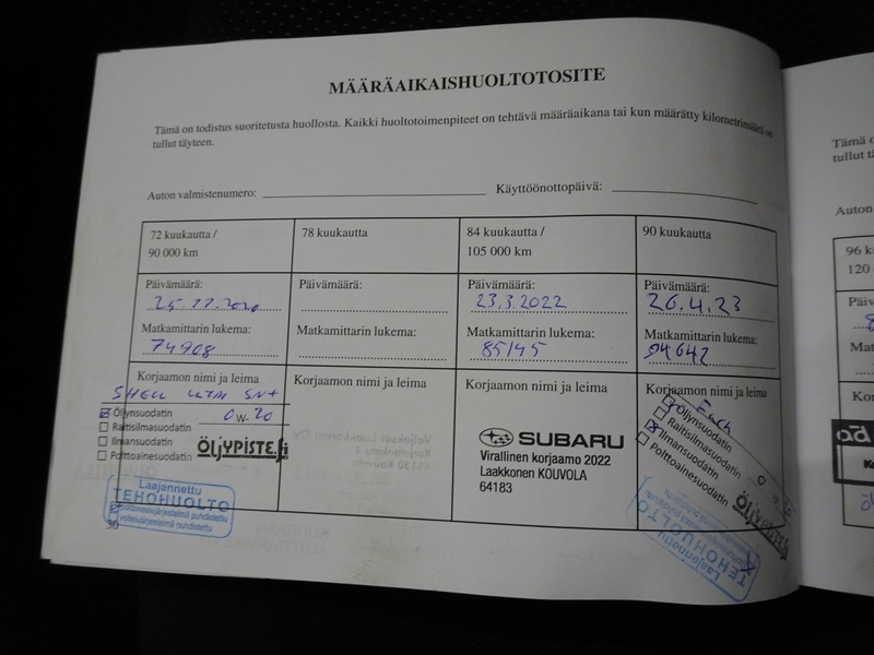 Subaru Impreza vaihtoauto