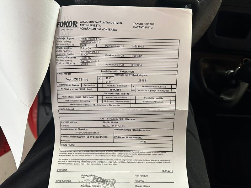 Renault Master vaihtoauto