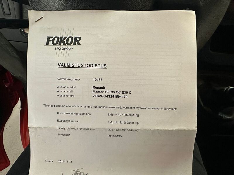 Renault Master vaihtoauto