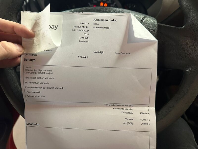 Renault Master vaihtoauto