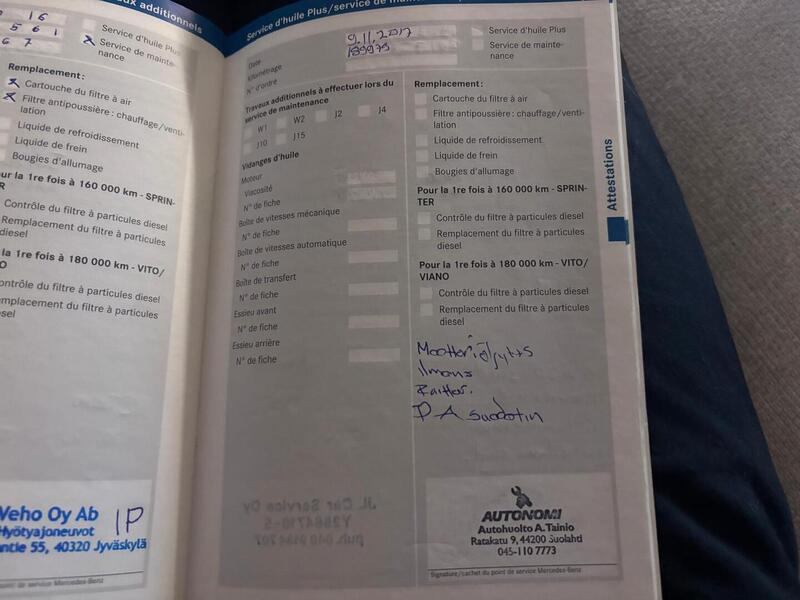 Mercedes-Benz Sprinter vaihtoauto