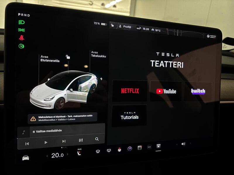Tesla Model 3 vaihtoauto