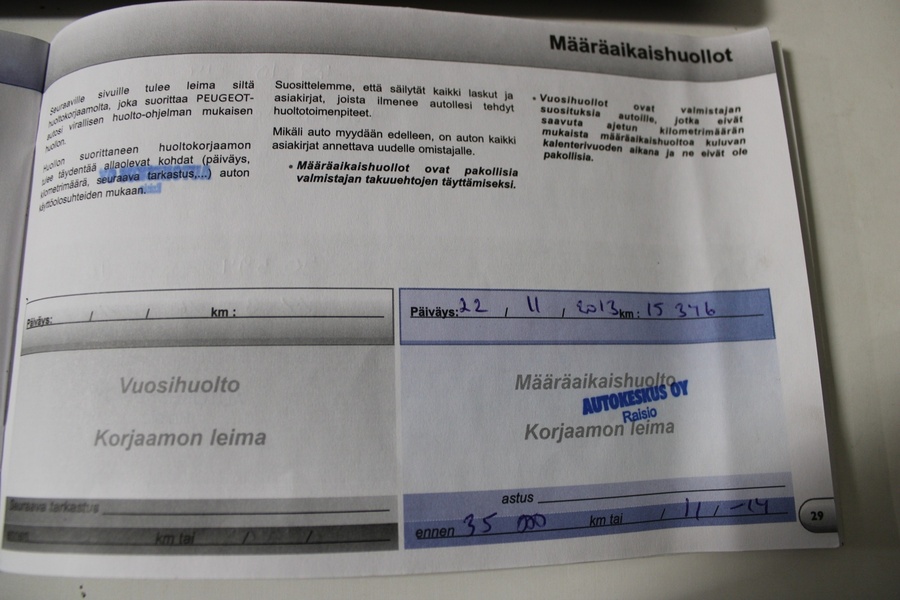 Peugeot 308 vaihtoauto