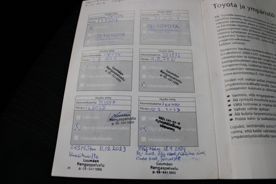 Toyota Auris vaihtoauto