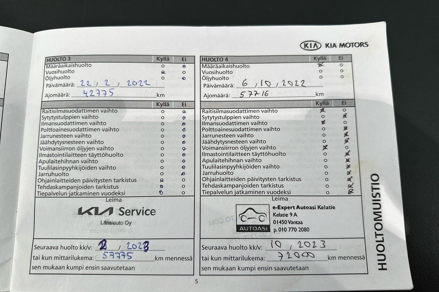 Kia Optima vaihtoauto