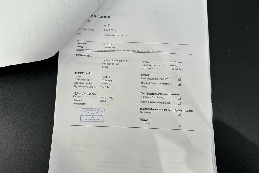 Mercedes-Benz A vaihtoauto