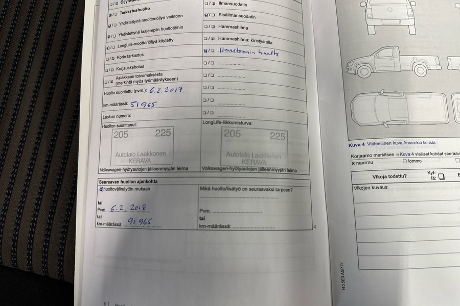 Volkswagen Amarok vaihtoauto