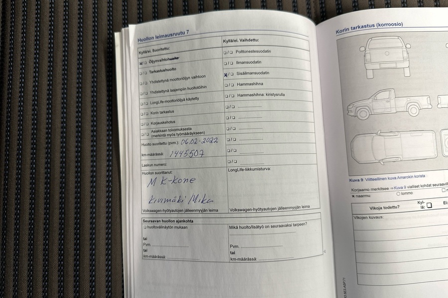 Volkswagen Amarok vaihtoauto