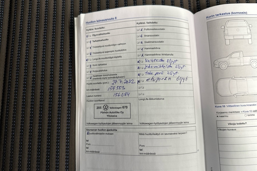 Volkswagen Amarok vaihtoauto