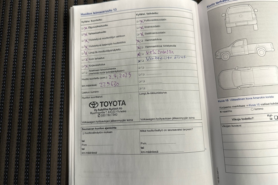 Volkswagen Amarok vaihtoauto