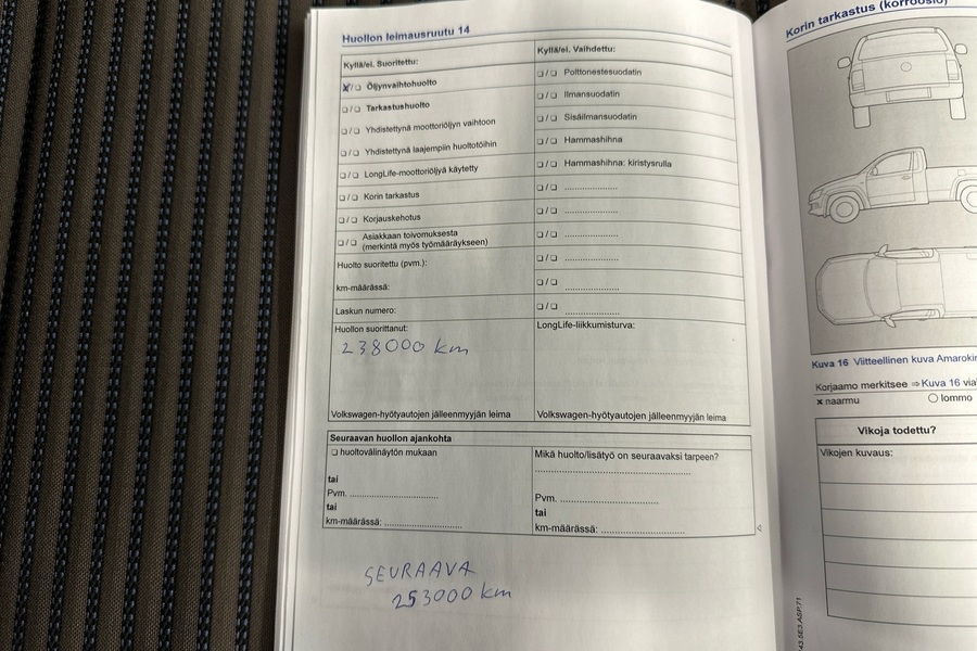 Volkswagen Amarok vaihtoauto