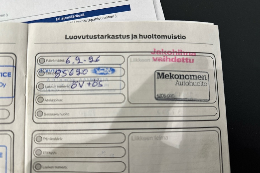 Ford Fiesta vaihtoauto