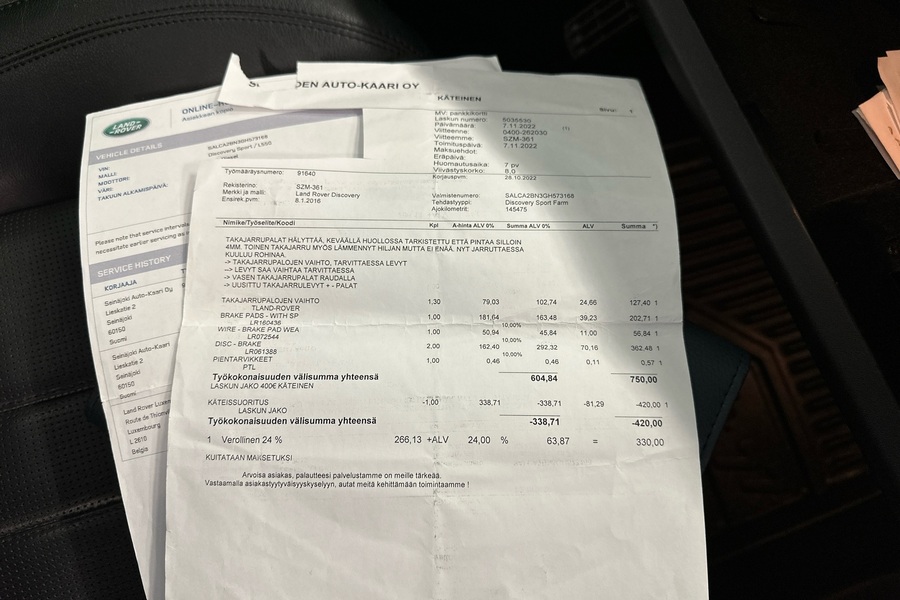 Land Rover Discovery Sport vaihtoauto