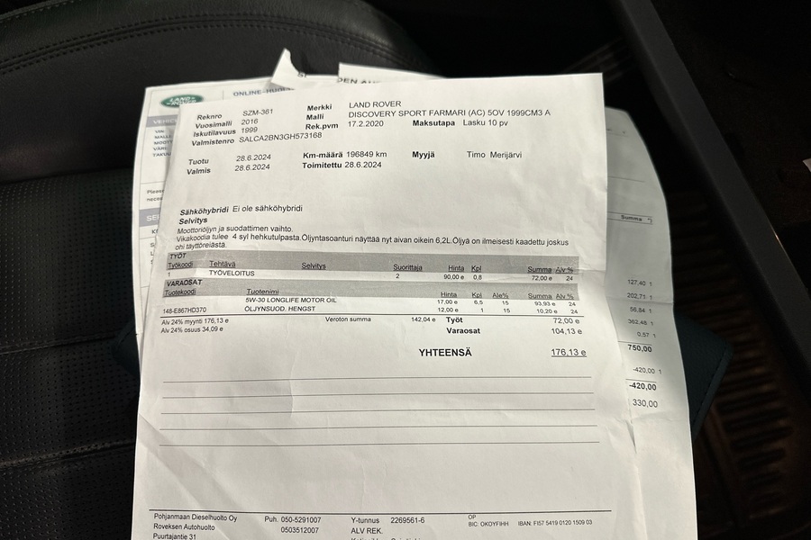 Land Rover Discovery Sport vaihtoauto