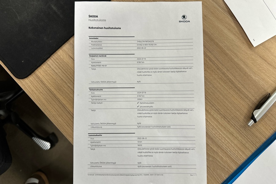 Skoda Enyaq vaihtoauto