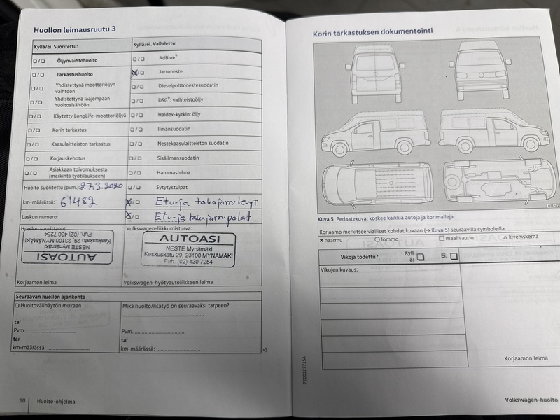 Volkswagen Transporter vaihtoauto