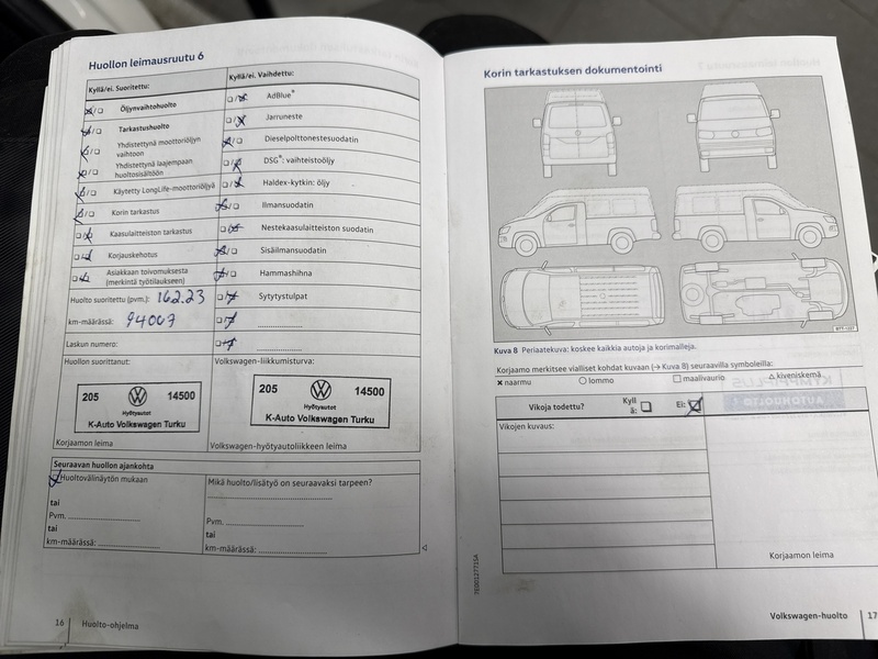Volkswagen Transporter vaihtoauto