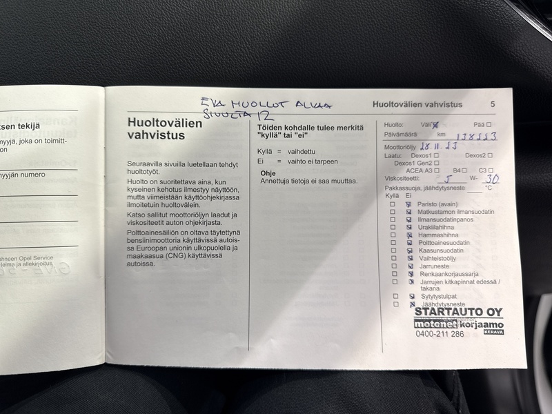 Opel Insignia vaihtoauto