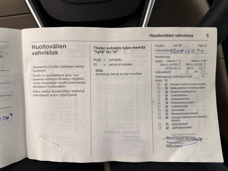 Opel Insignia vaihtoauto