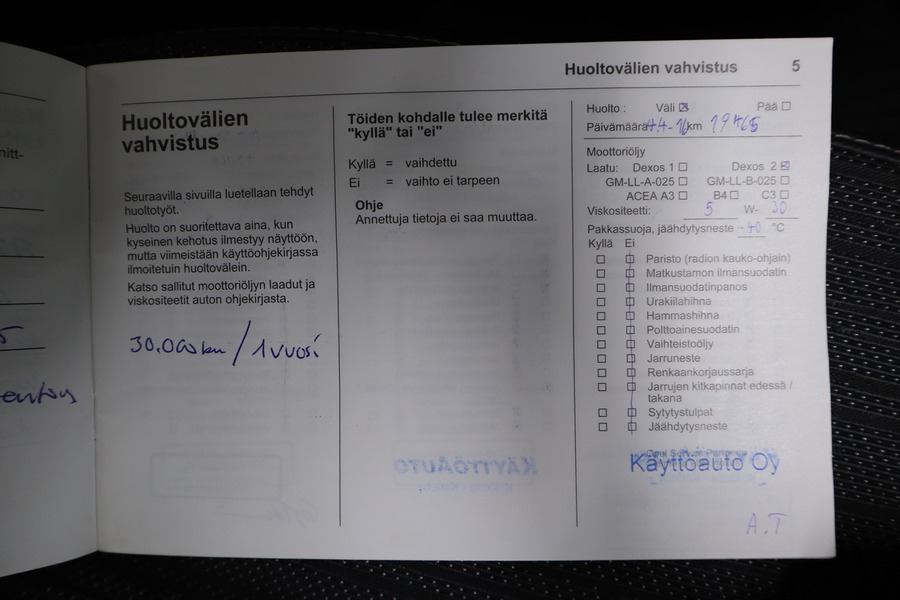 Opel Astra vaihtoauto