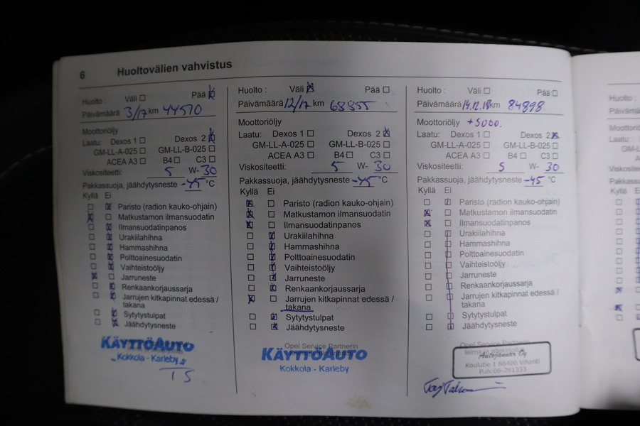 Opel Astra vaihtoauto