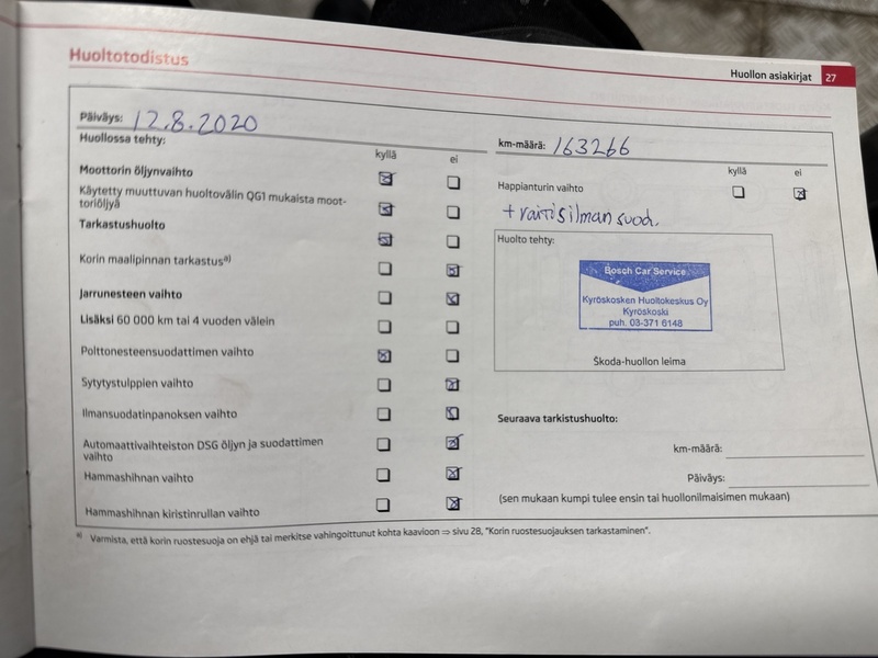 Skoda Octavia vaihtoauto