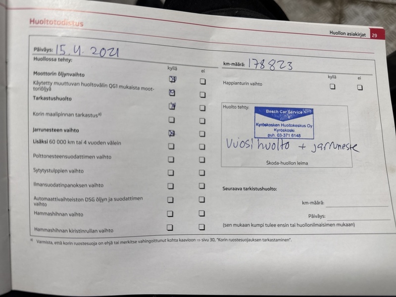 Skoda Octavia vaihtoauto