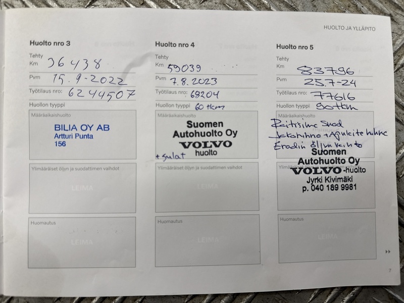 Volvo V90 vaihtoauto