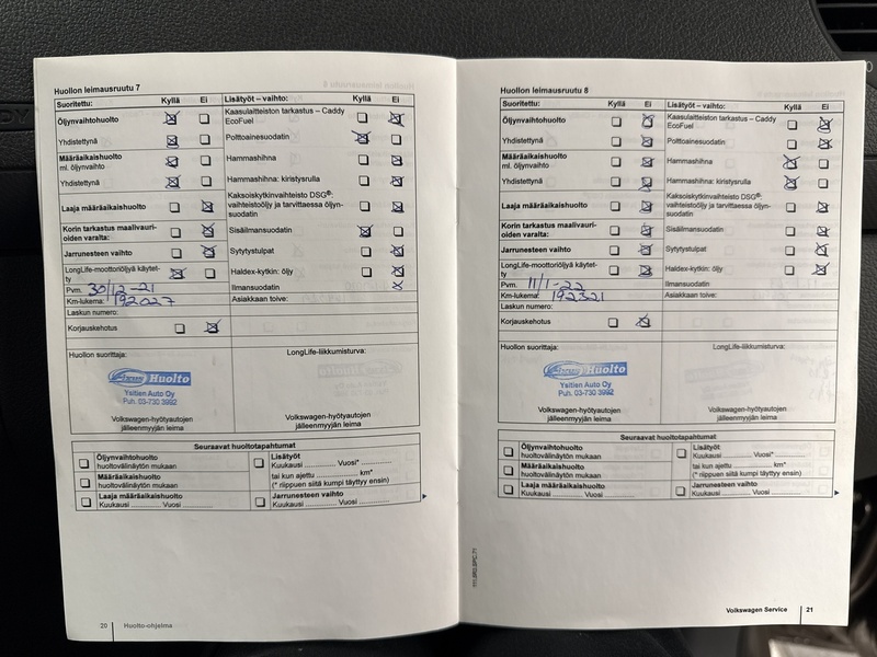 Volkswagen Caddy Maxi vaihtoauto