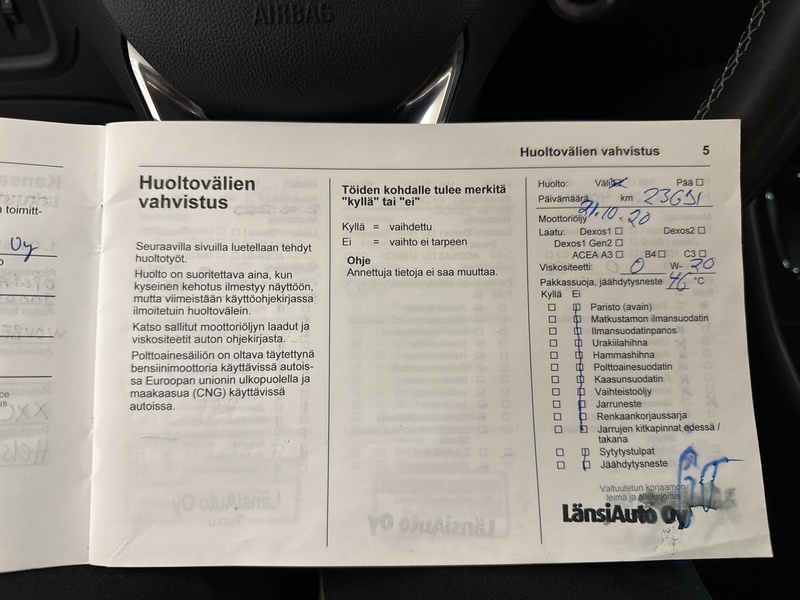 Opel Astra vaihtoauto