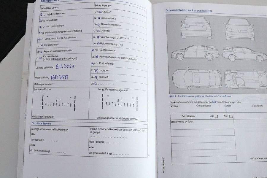 Volkswagen Passat vaihtoauto