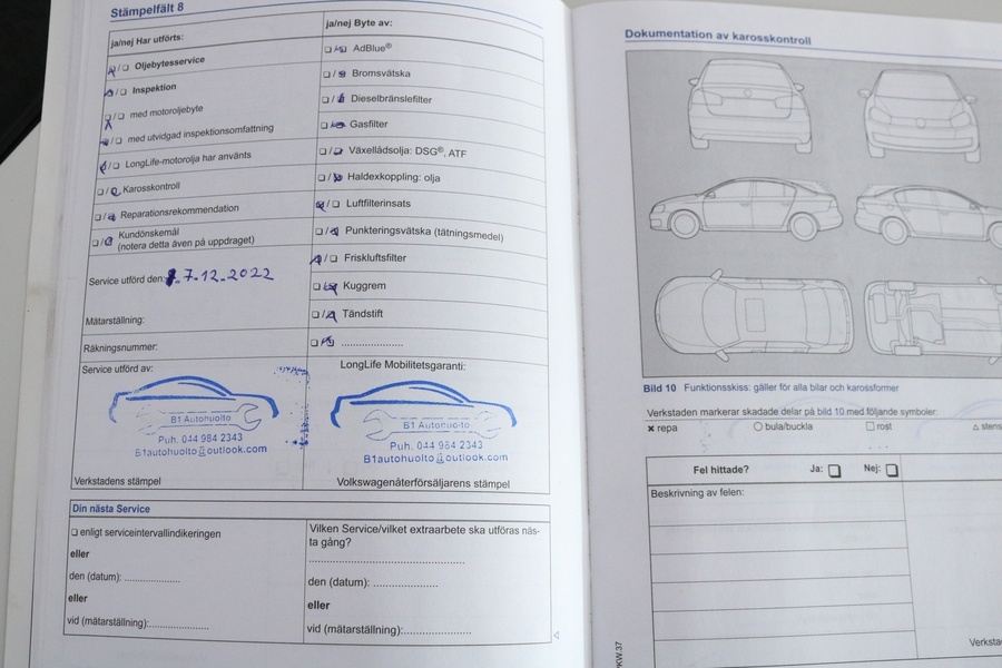 Volkswagen Passat vaihtoauto