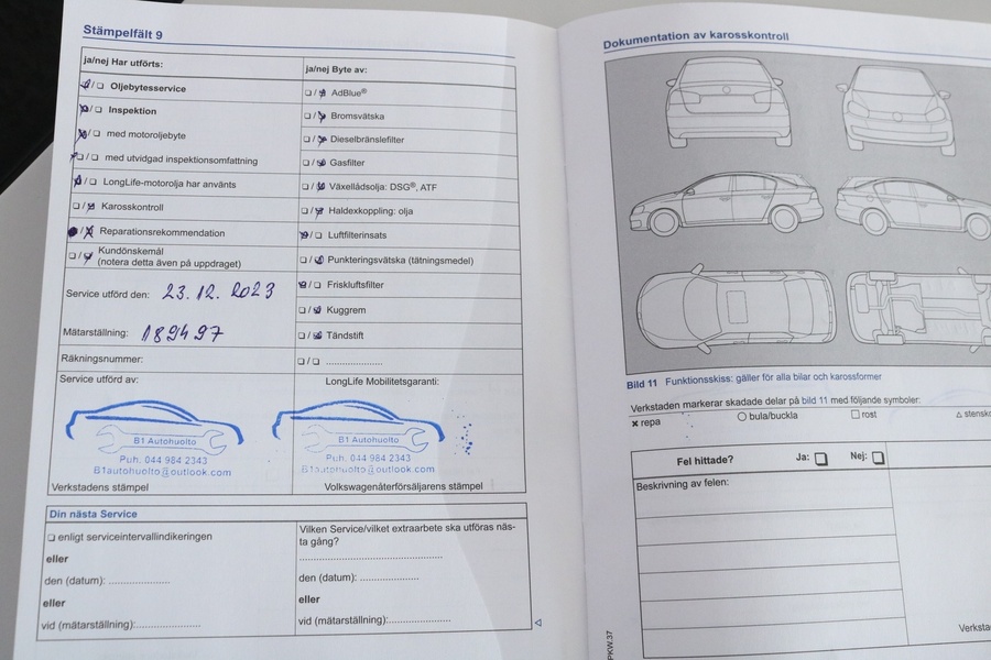 Volkswagen Passat vaihtoauto