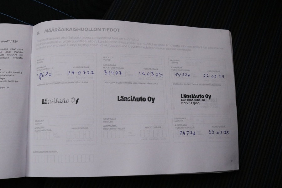 Nissan Leaf vaihtoauto