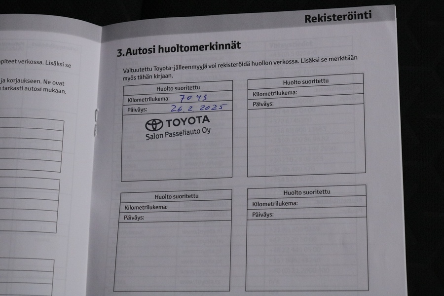 Toyota Yaris Cross vaihtoauto