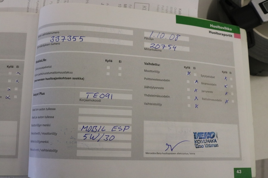 Mercedes-Benz A vaihtoauto