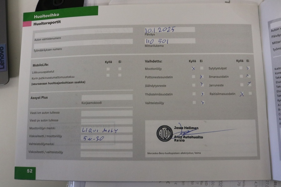 Mercedes-Benz A vaihtoauto