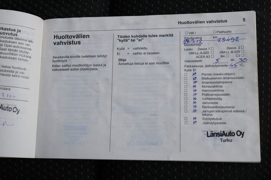 Opel Astra vaihtoauto