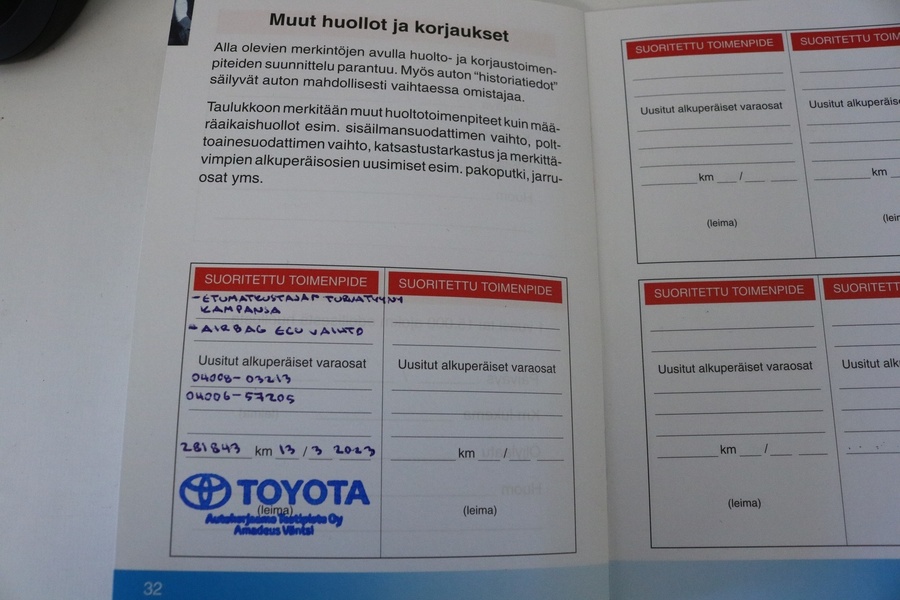 Toyota Avensis vaihtoauto