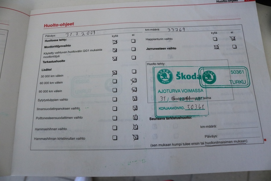Skoda Octavia vaihtoauto