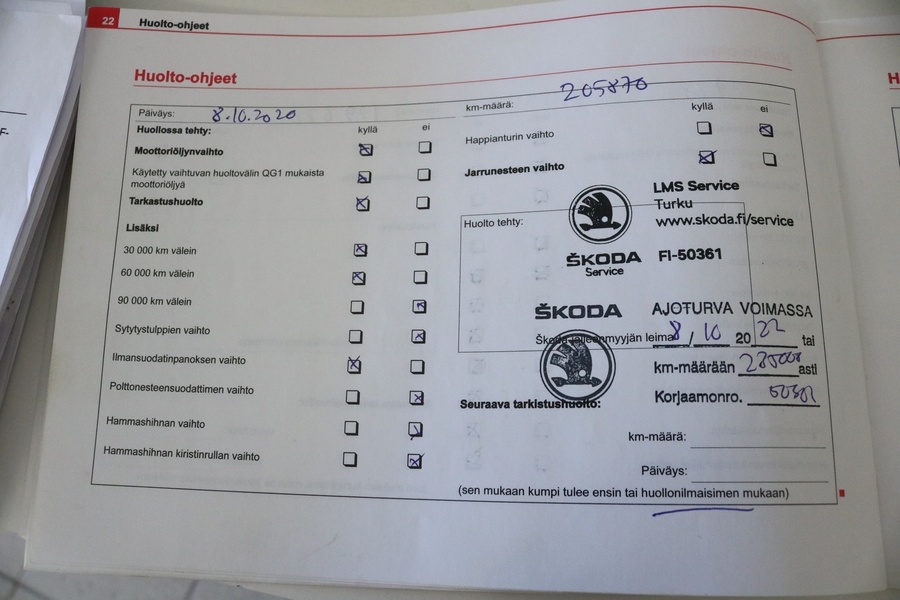 Skoda Octavia vaihtoauto