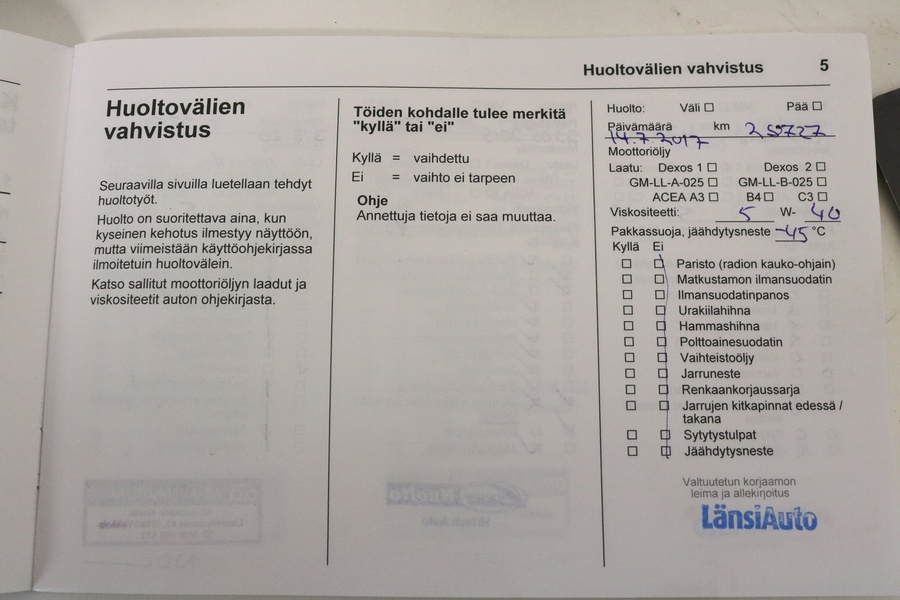 Opel Astra vaihtoauto