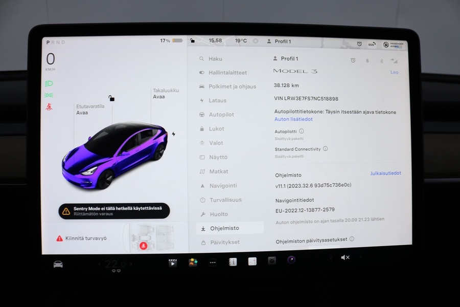 Tesla Model 3 vaihtoauto