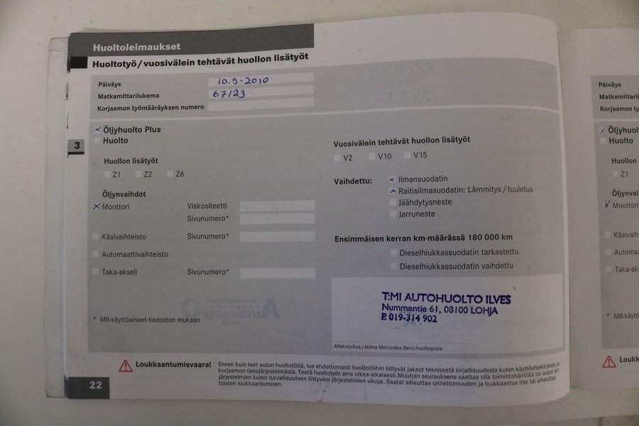 Mercedes-Benz Vito vaihtoauto