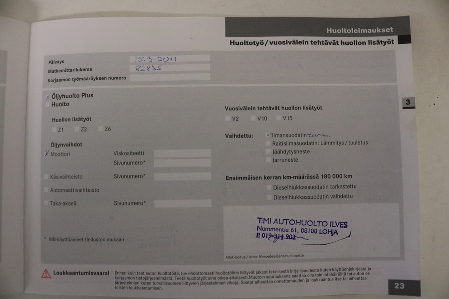 Mercedes-Benz Vito vaihtoauto