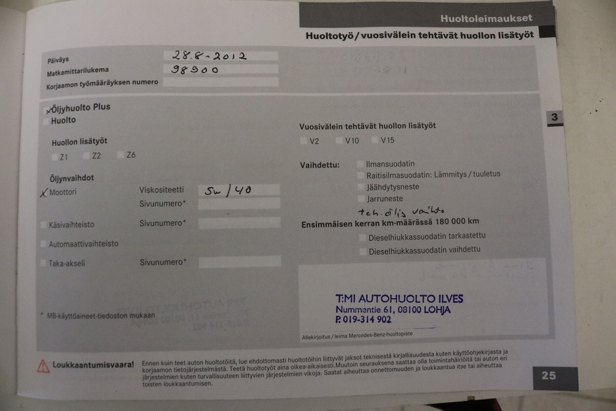 Mercedes-Benz Vito vaihtoauto